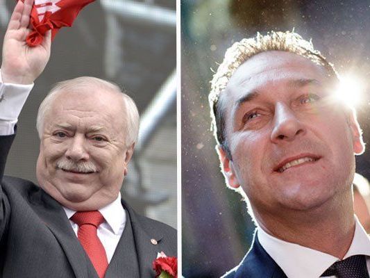 Häupl gegen Strache heißt es bei der Wien-Wahl 2015 Häupl gegen Strache heißt es bei der Wien-Wahl 2015
