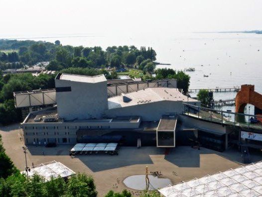 Luftaufnahme Festspielhaus Bregenz Luftaufnahme Festspielhaus Bregenz