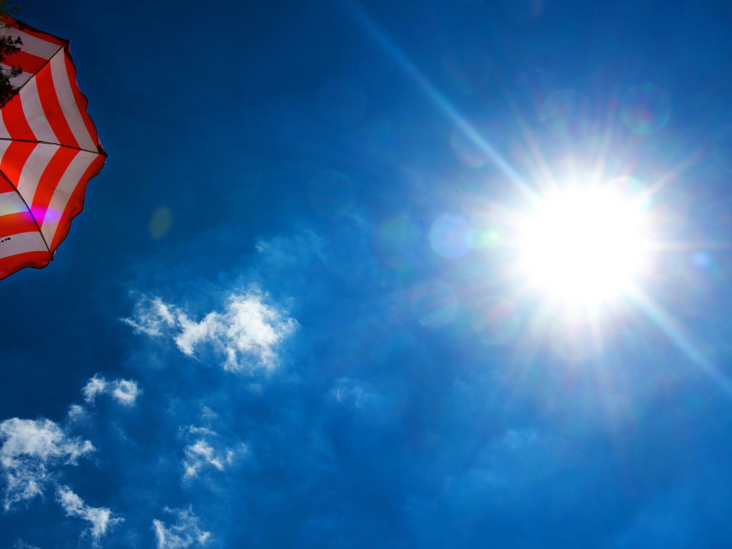 Die kommende Woche erwartet uns viel Sonnenschein. Die kommende Woche erwartet uns viel Sonnenschein.