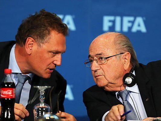 Blatter (r.) muss nun Taten folgen lassen