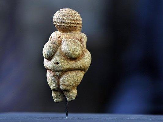 Die Venus von Willendorf zieht ins neue "Venuskabinett" im NHM um.