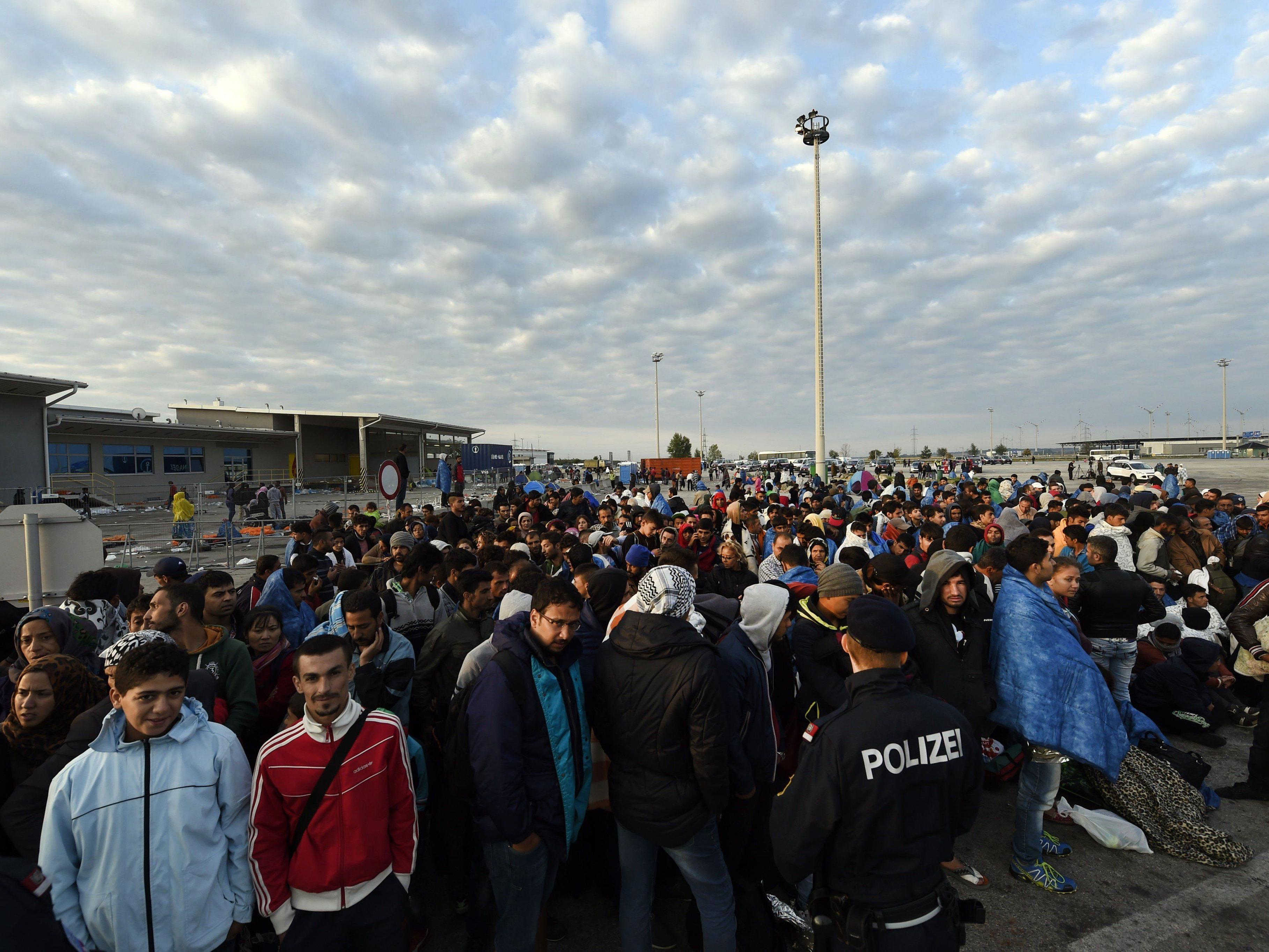 Weitere Flüchtlinge in Österreich erwartet