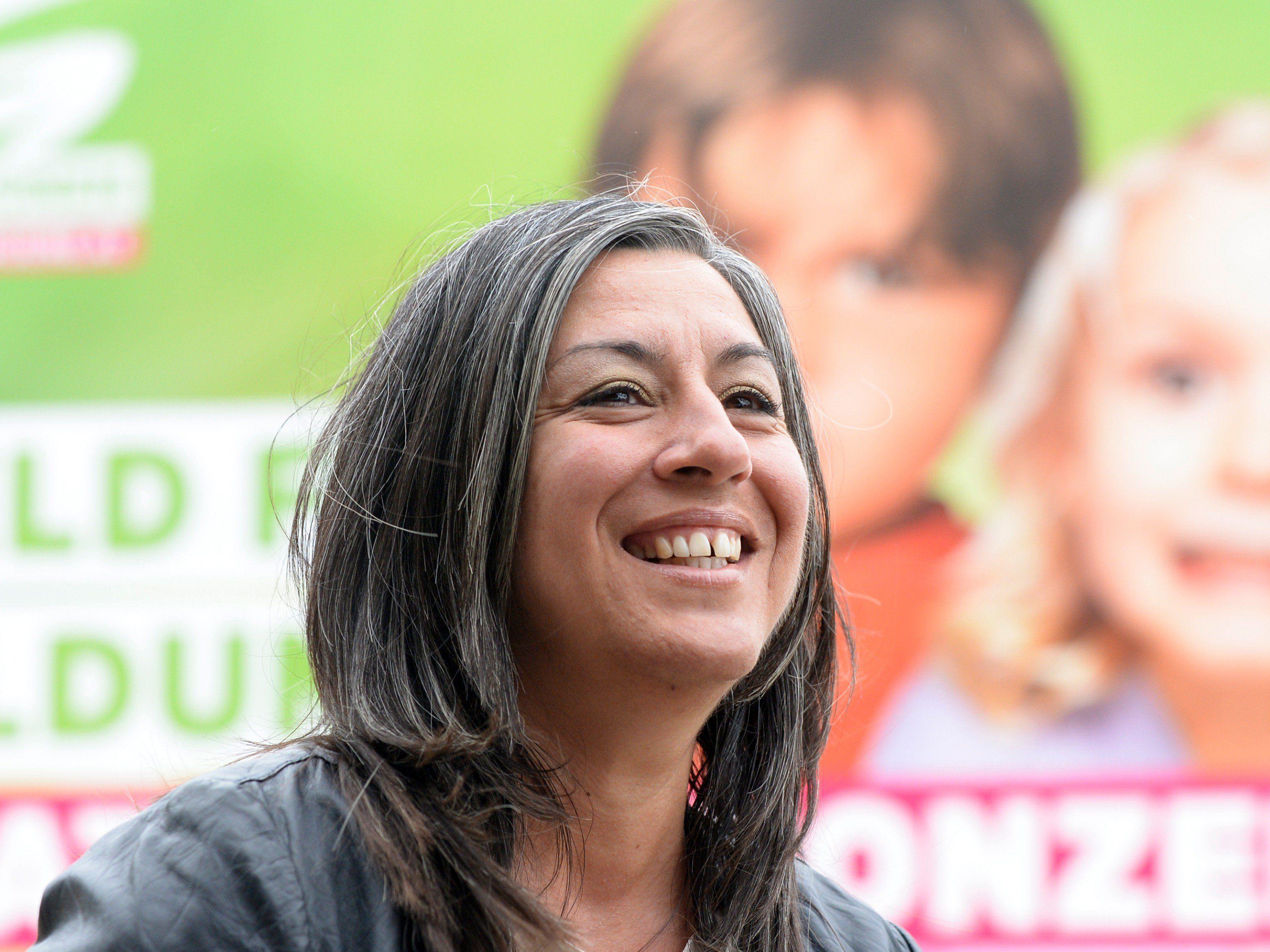 Grüne-Spitzenkandidatin Maria Vassilakou stellt sich der Wahl
