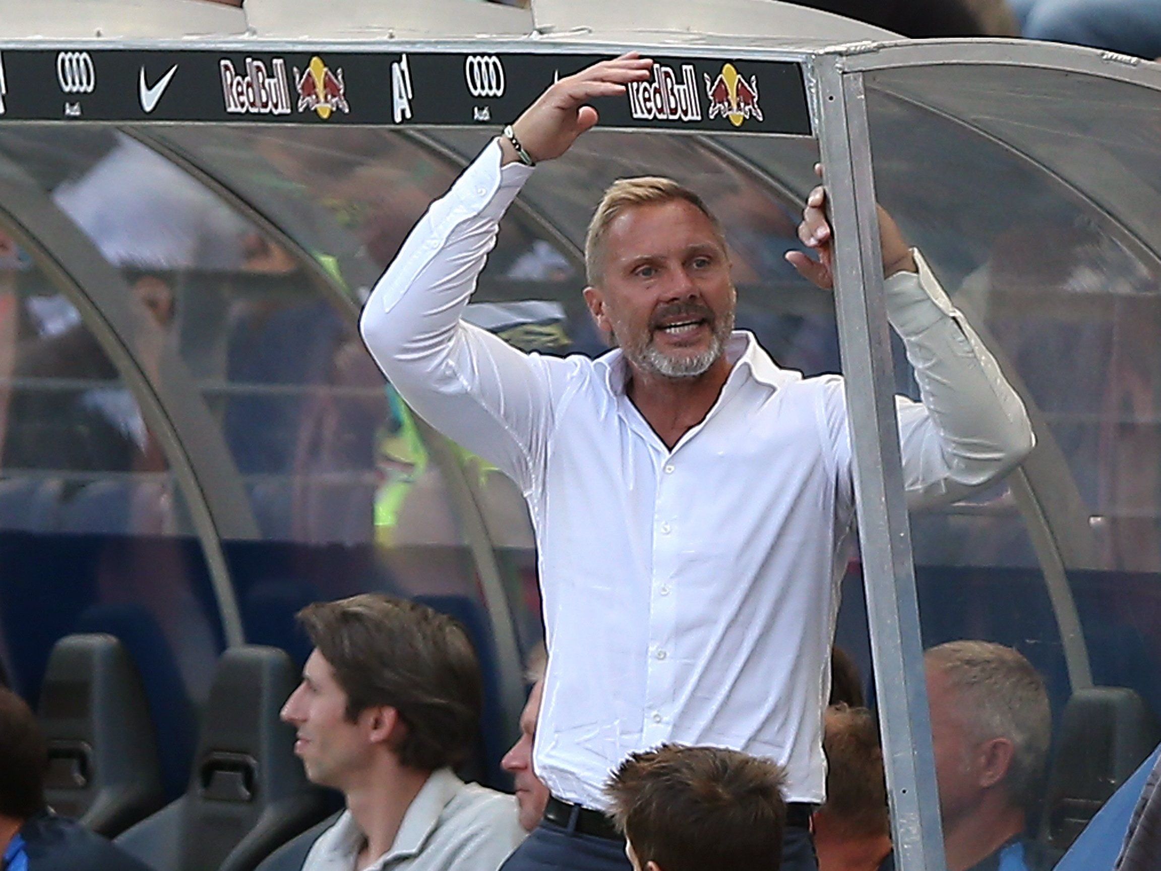 Thorsten Fink verlor mit seiner Austria in Graz. Thorsten Fink verlor mit seiner Austria in Graz.
