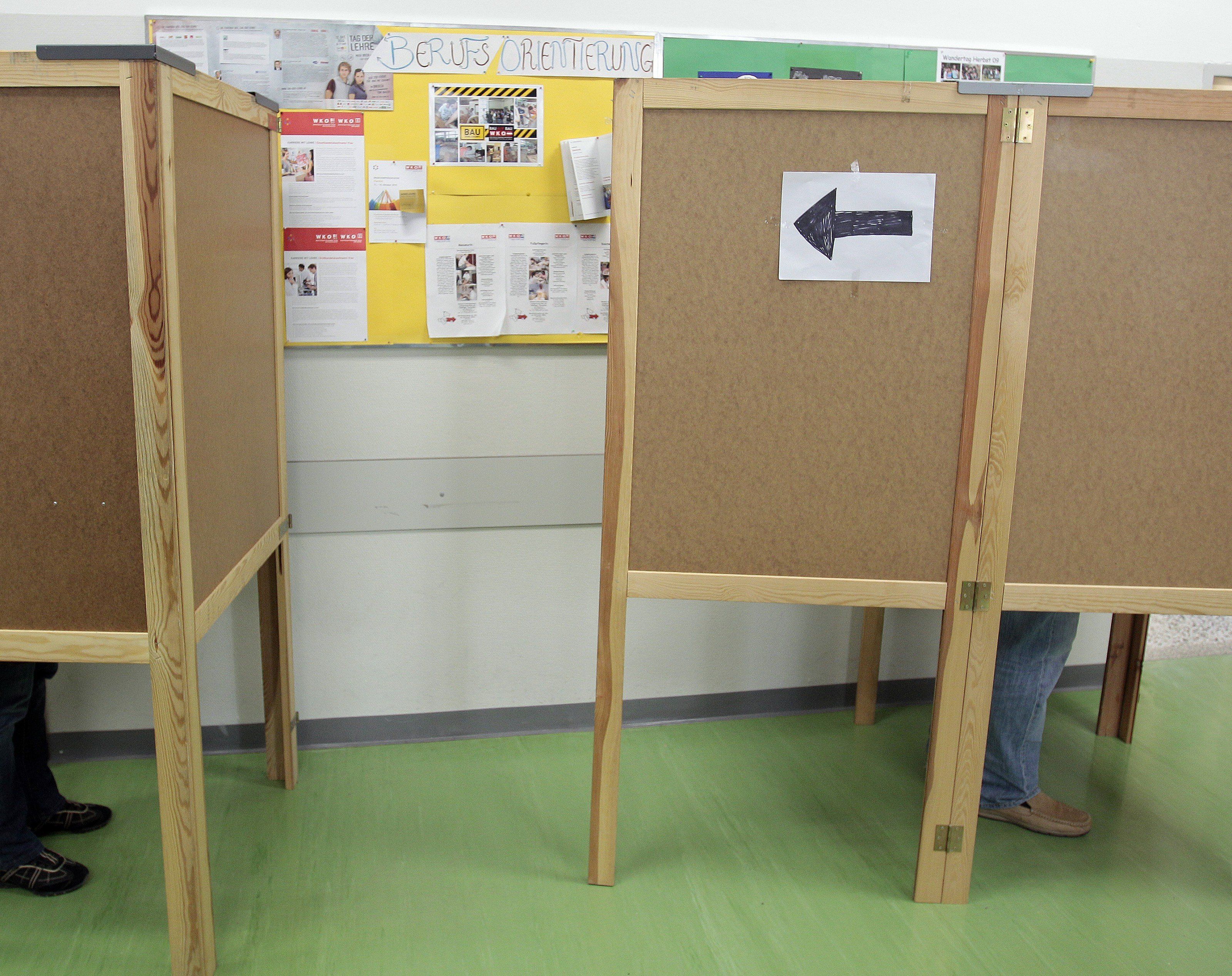 Am 11. Oktober geht es in die Wahlkabinen. Am 11. Oktober geht es in die Wahlkabinen.