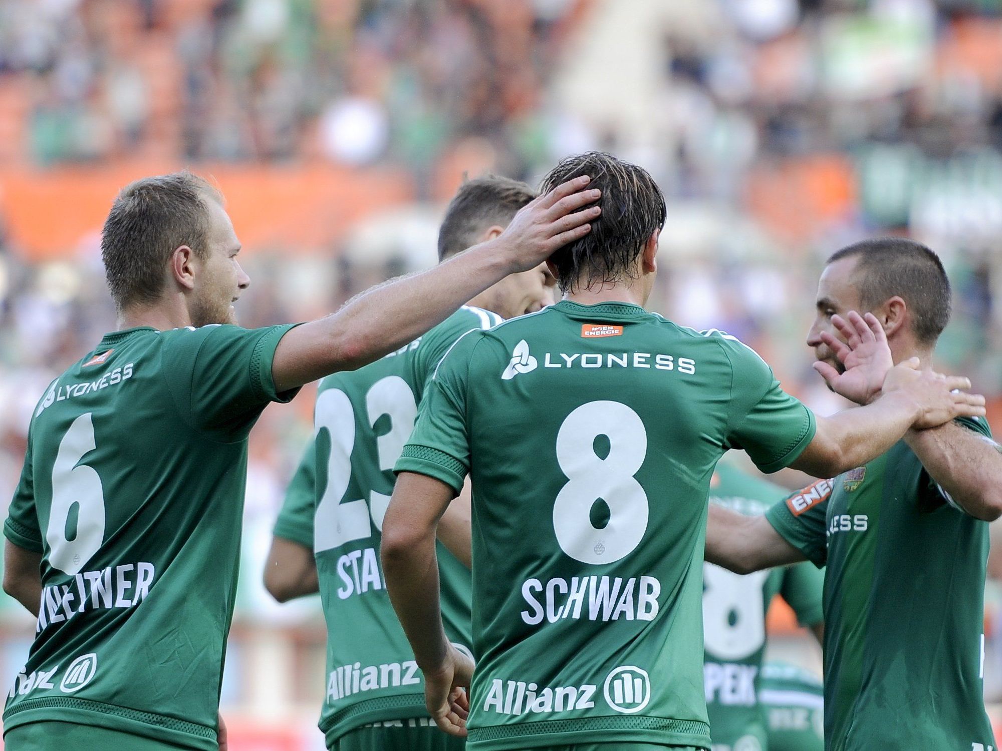 Rapid ist im Cupduell gegen Amstetten klarer Favorit. Rapid ist im Cupduell gegen Amstetten klarer Favorit.