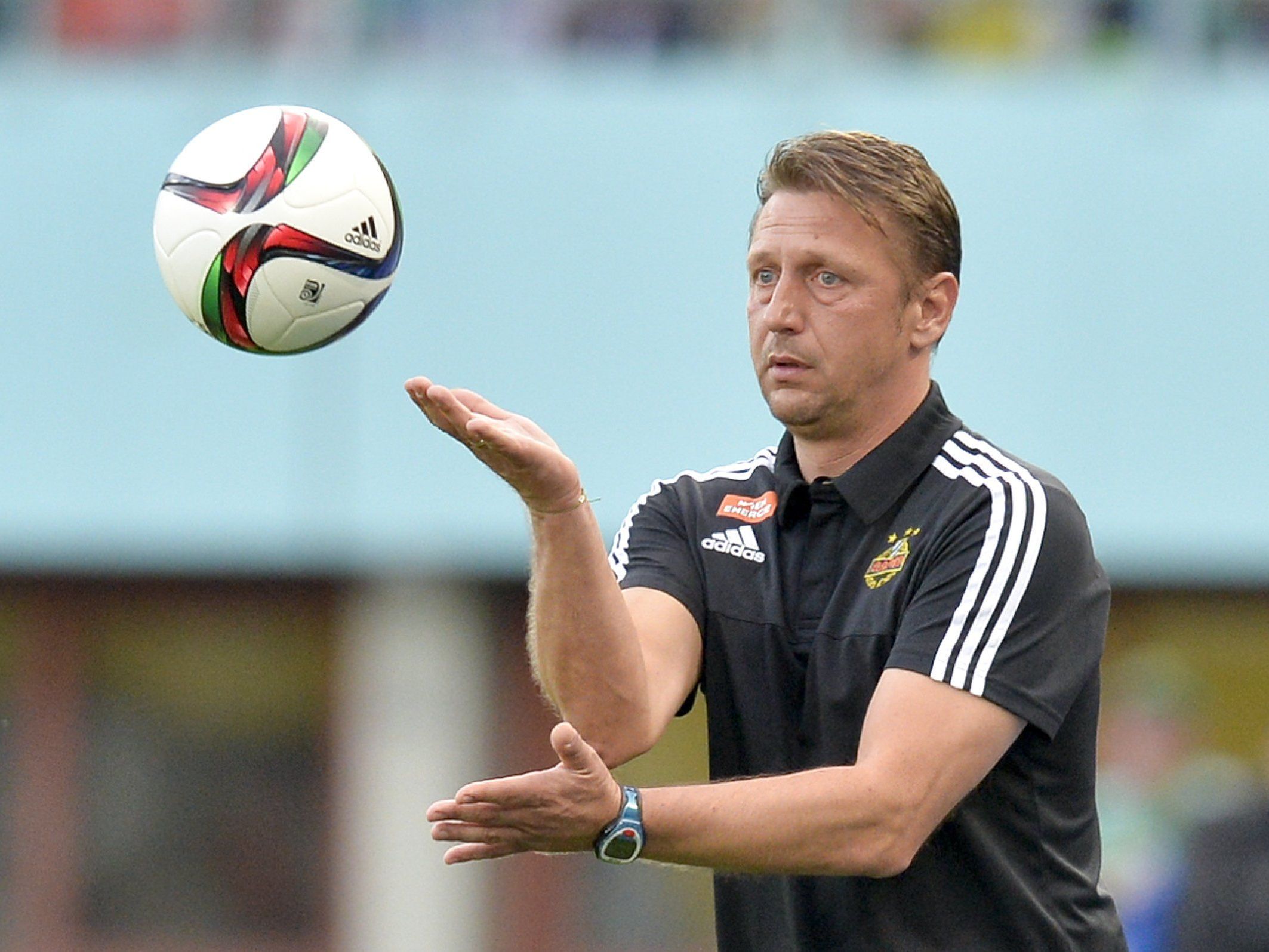 Zoran Barišić gastiert mit Rapid in Ried. Zoran Barišić gastiert mit Rapid in Ried.