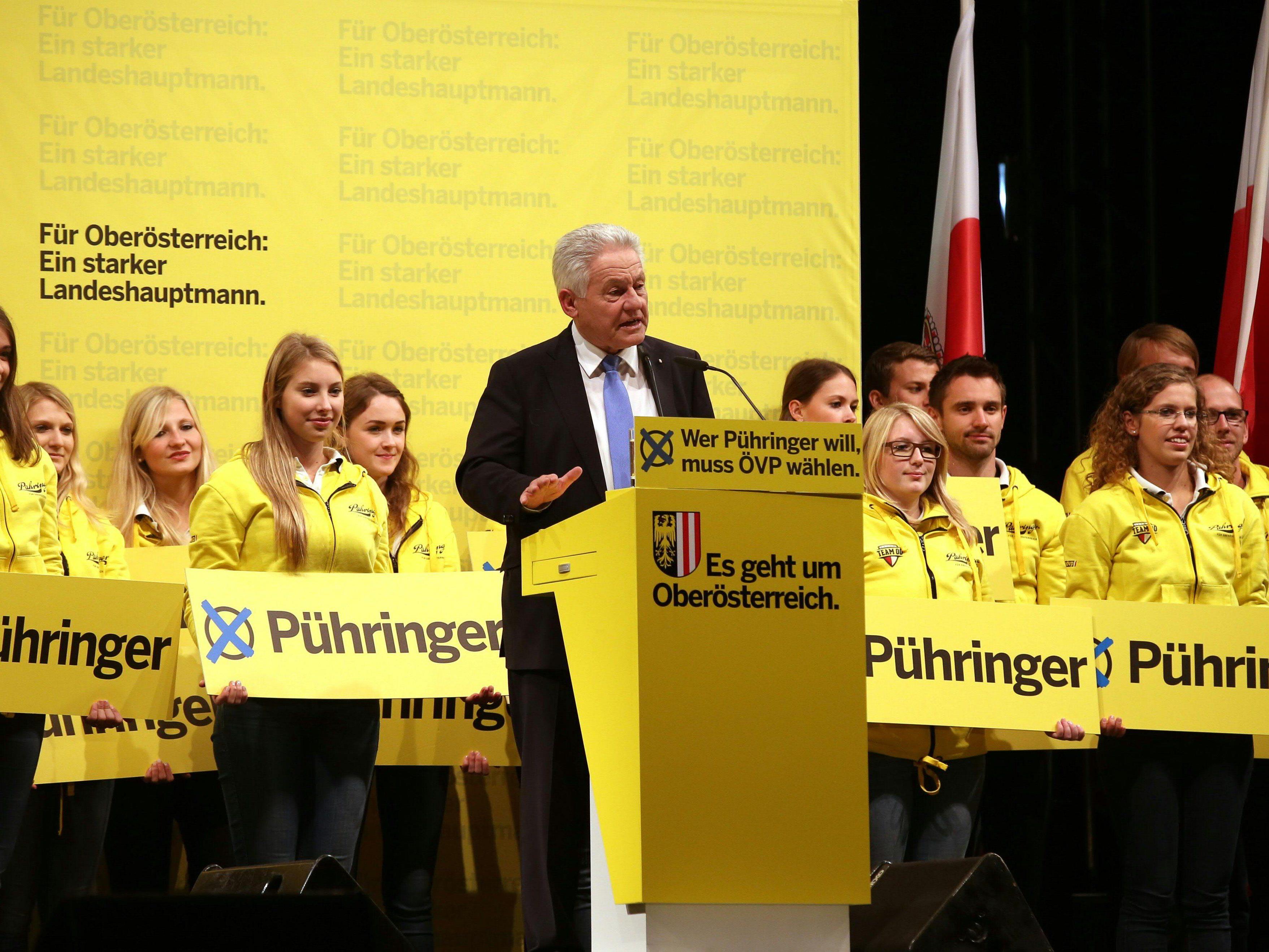 ÖVP Oberösterreich feierte Wahlkampfabschluss mit 15.000 Besuchern in Linz.