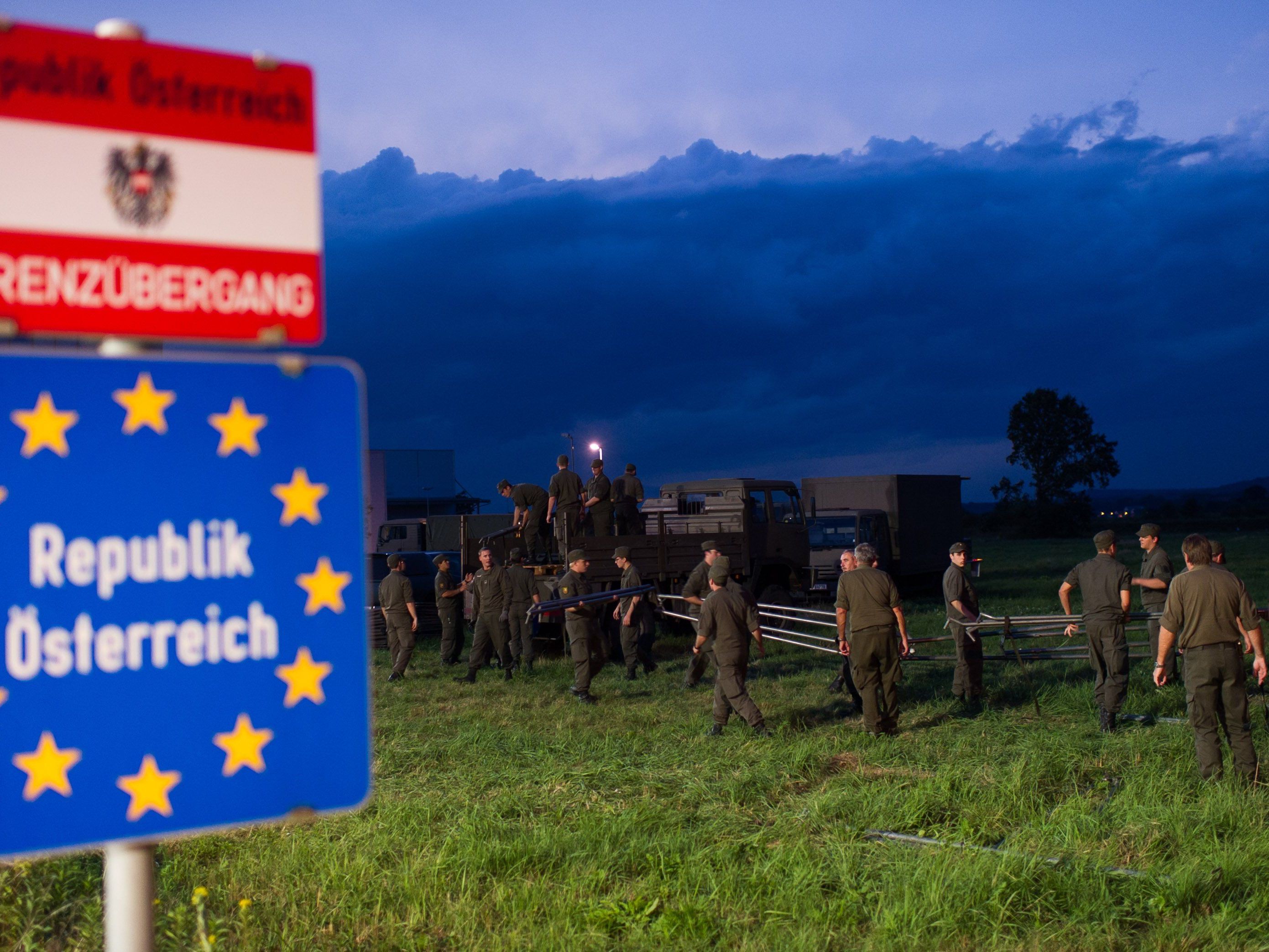 Österreichs Bundesheer an der Grenze