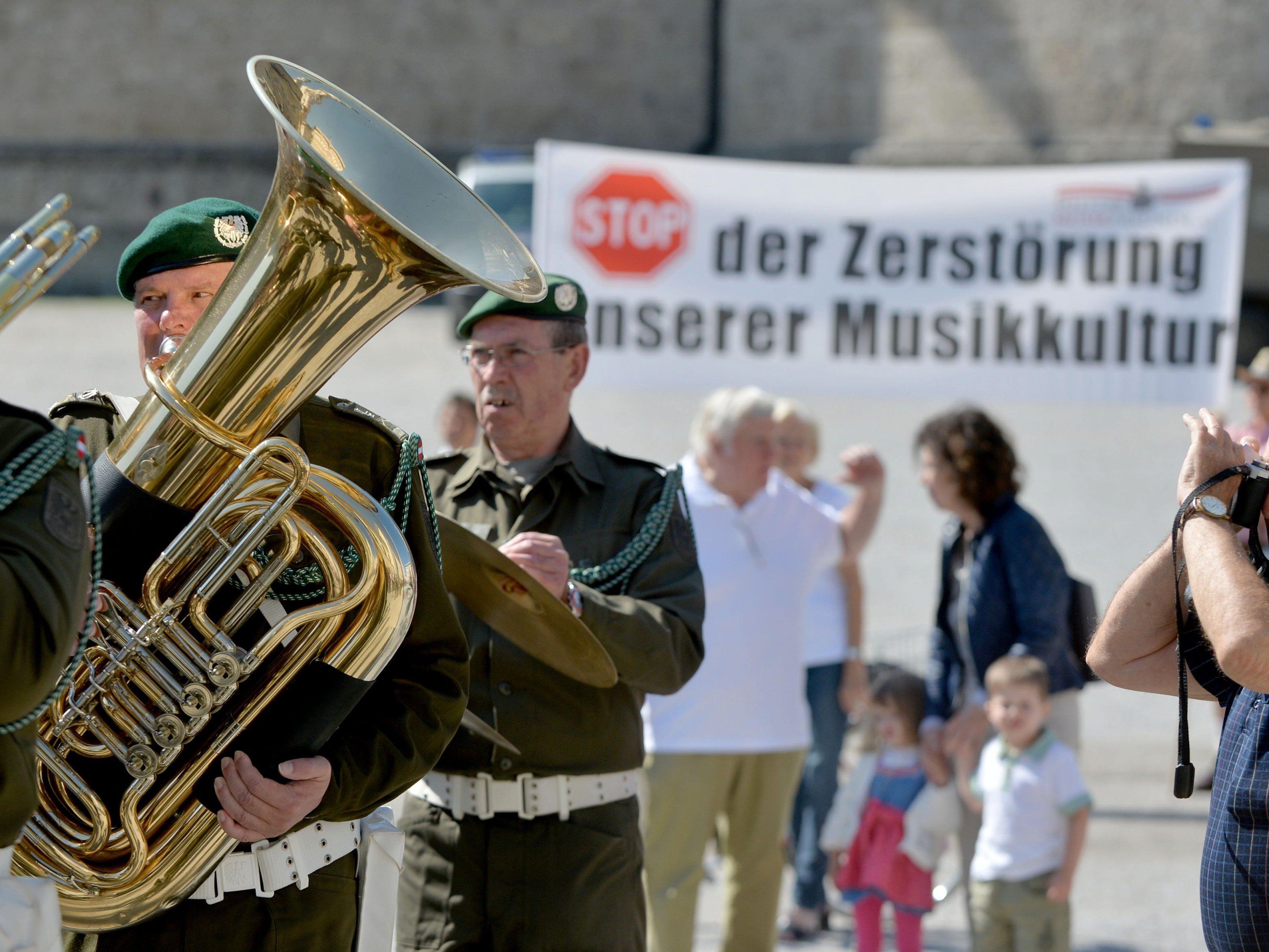 Definitives Aus für die Salzburger Militärmusik.
