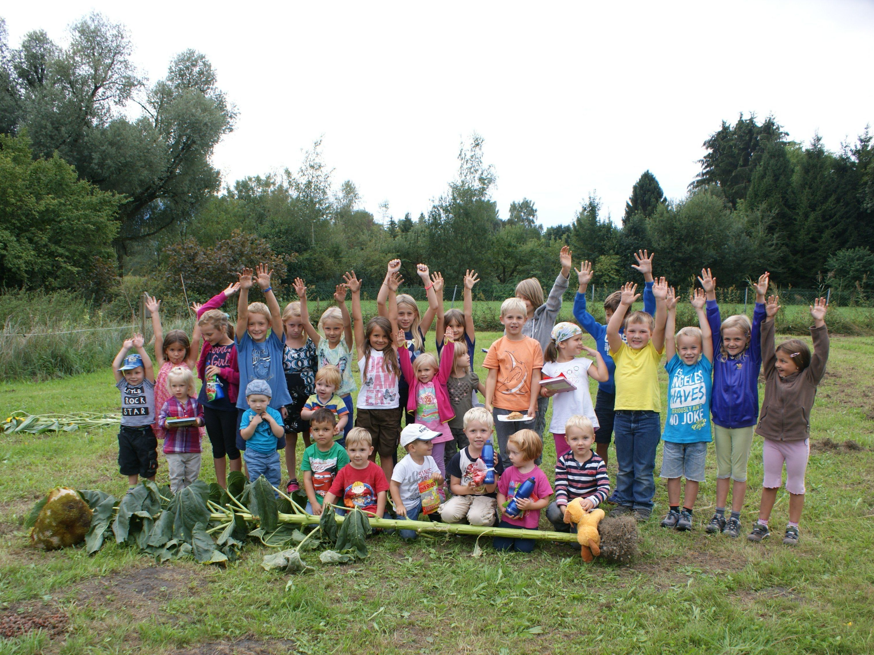 Die Kinder freuten sich riesig über die tollen Preise Die Kinder freuten sich riesig über die tollen Preise