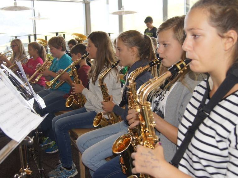 Große Fortschritte machten die Kinder beim 40. Jungbläserseminar am Golm. Große Fortschritte machten die Kinder beim 40. Jungbläserseminar am Golm.
