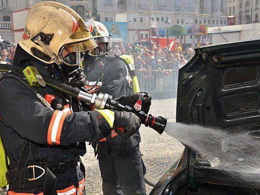 Actionreich ist das Programm beim Wiener Feuerwehrfest