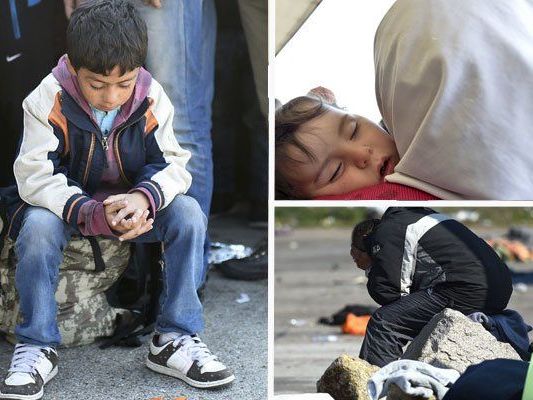 Zahlreiche Flüchtlinge sind am Donnerstag in Österreich angekommen Zahlreiche Flüchtlinge sind am Donnerstag in Österreich angekommen