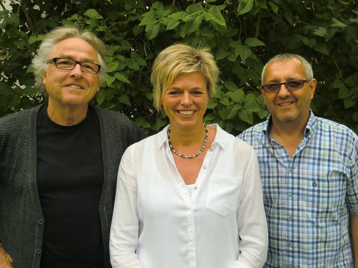 Stefan Klar, Brigitte Vetter und Helmut Sprenger. Stefan Klar, Brigitte Vetter und Helmut Sprenger.