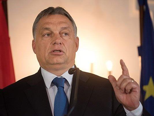 Ungarns Premier Viktor Orban kommt nach Wien