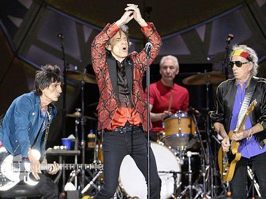 Die Rolling Stones beim Wien-Konzert 2014