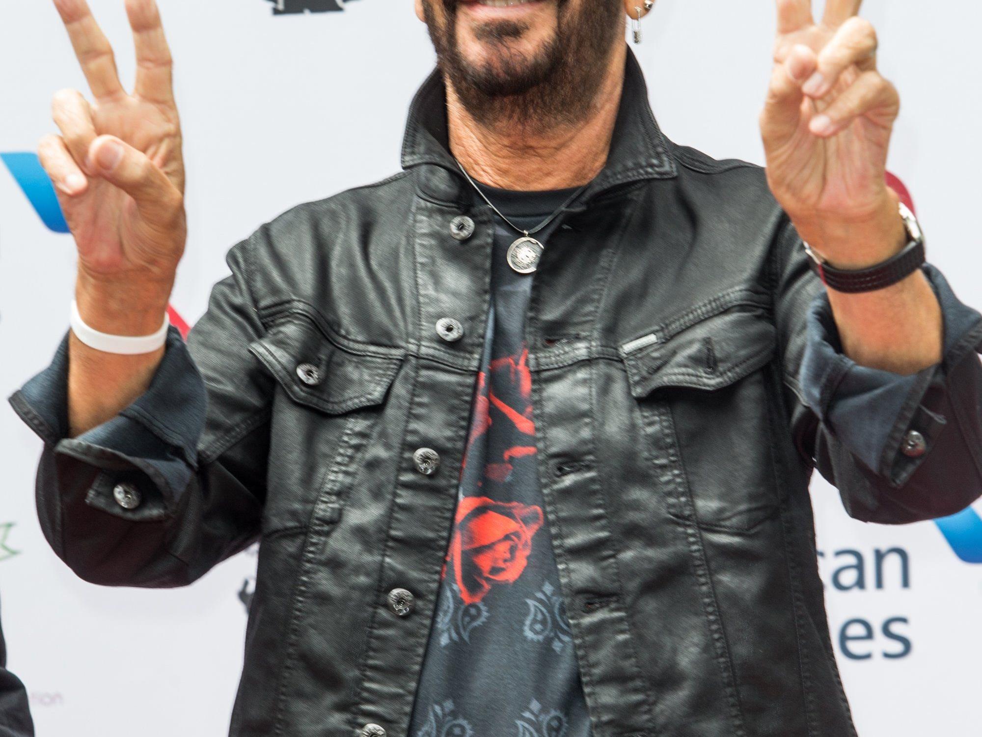 Ringo Starr - der ehemalige Schlagzeuger der Beatles
