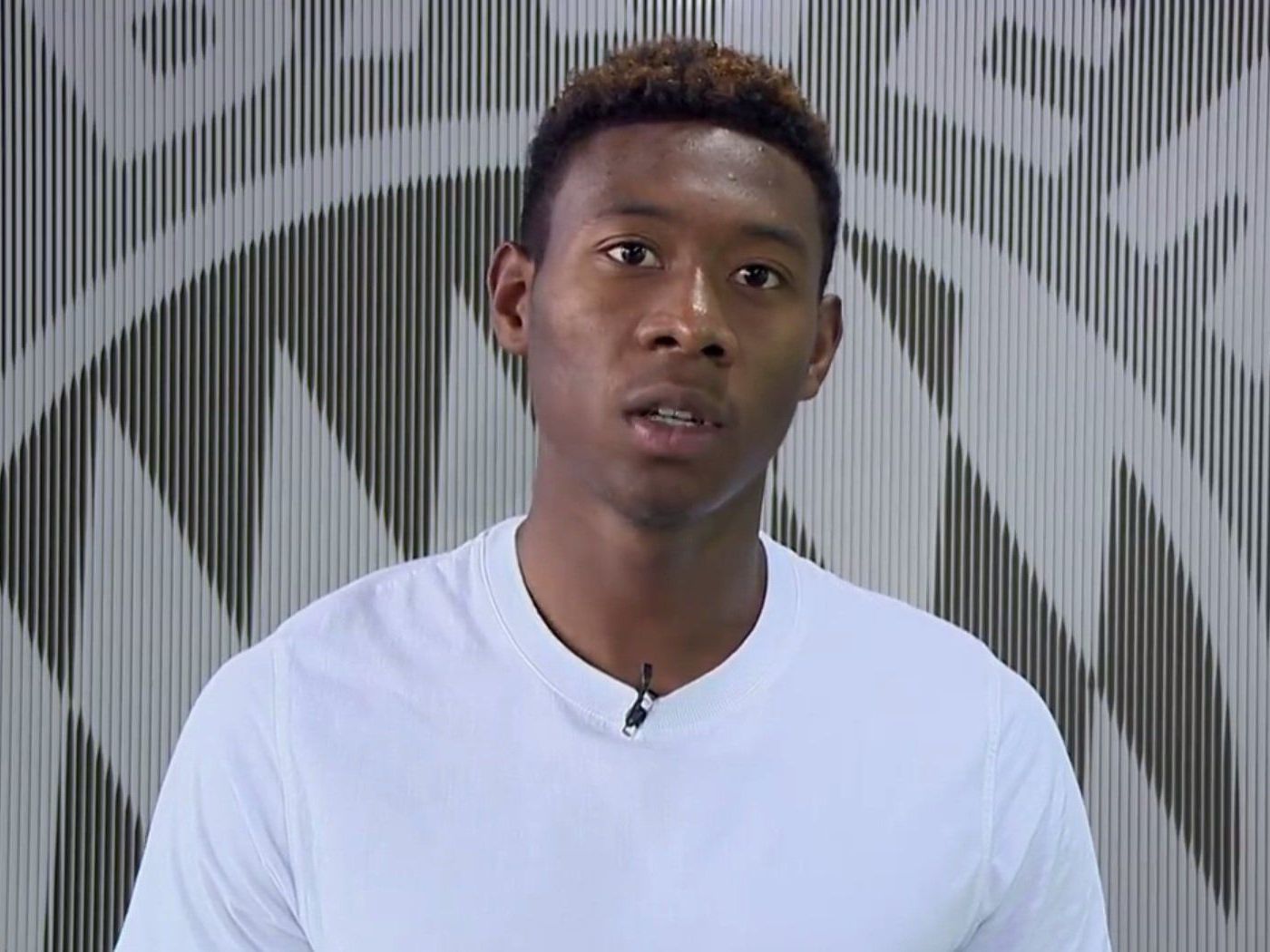 David Alaba zeigt sein Gesicht gegen Rassismus. David Alaba zeigt sein Gesicht gegen Rassismus.