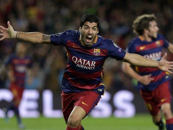 Suarez erzielte den etwas glücklichen Siegtreffer für den FC Barcelona.