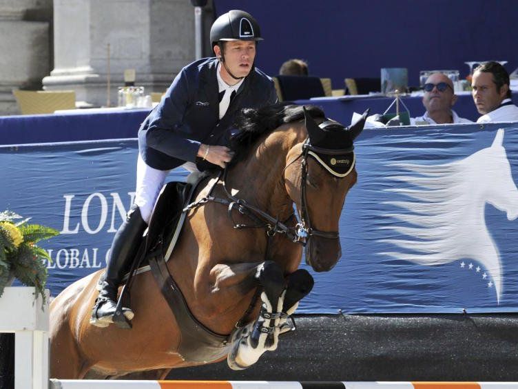 Der Schotte Scott Brash startete bei den Vienna Masters.