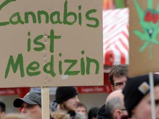 In Wien wird einmal mehr für die Legalisierung von Cannabis demonstriert
