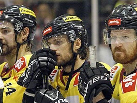 Niederlage für die Vienna Capitals am Dienstag. Niederlage für die Vienna Capitals am Dienstag.