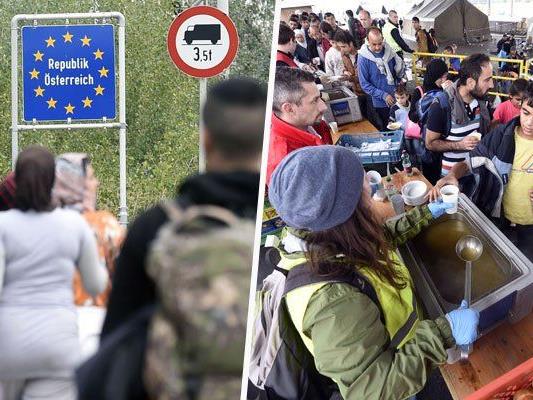 Flüchtlinge - Zustrom nach Österreich hält unvermindert an