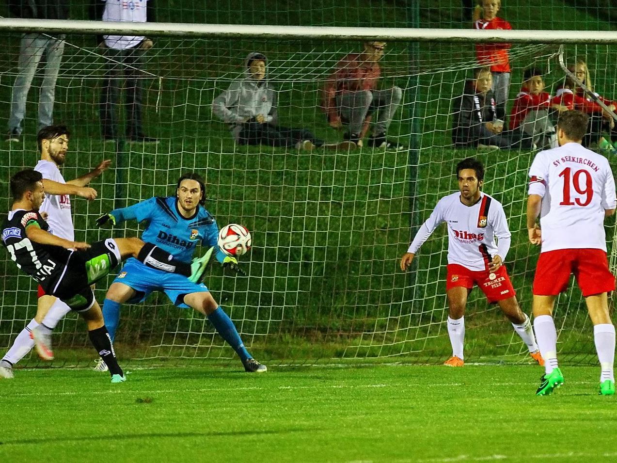 Sturm-Star Donis Avdijaj war doppelt erfolgreich gegen den SV Seekirchen.