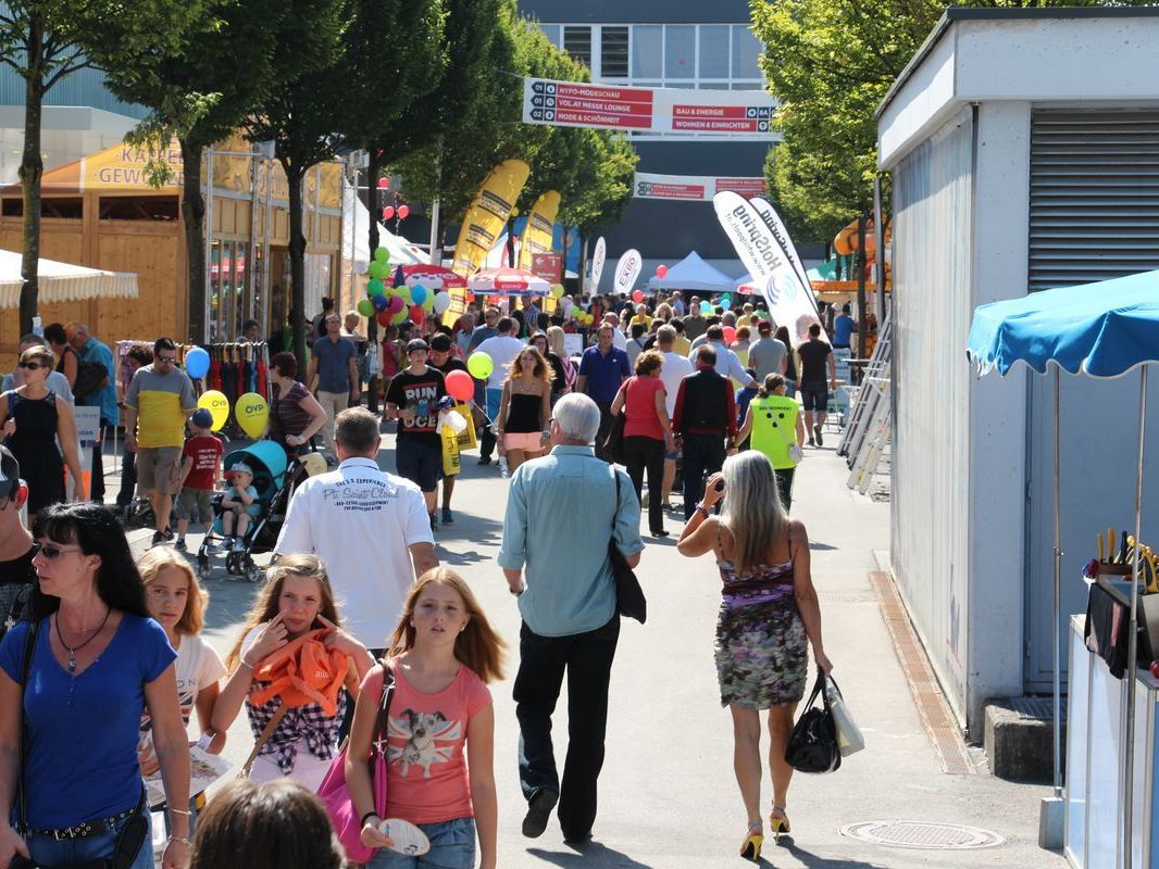 Die 67. Herbstmesse in Dornbirn öffnet ihre Pforten. Die 67. Herbstmesse in Dornbirn öffnet ihre Pforten.