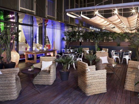 Entspannen im Melia Barcelona Sky. Entspannen im Melia Barcelona Sky.