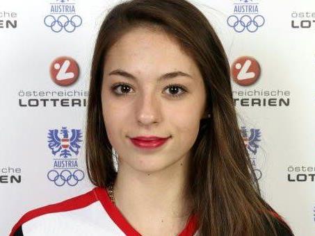 Die österreichische Synchronschwimmerin Vanessa Sahinovic