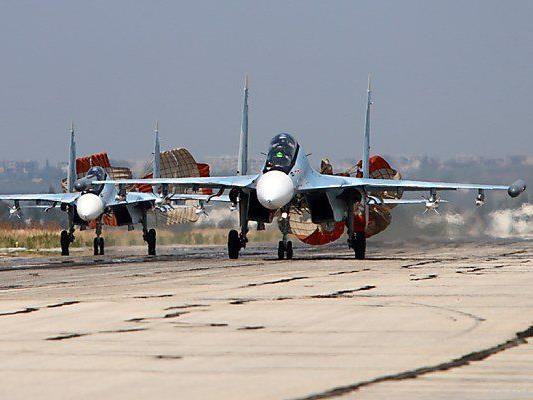 Russland unterstützt die Bodenoffensive aus der Luft