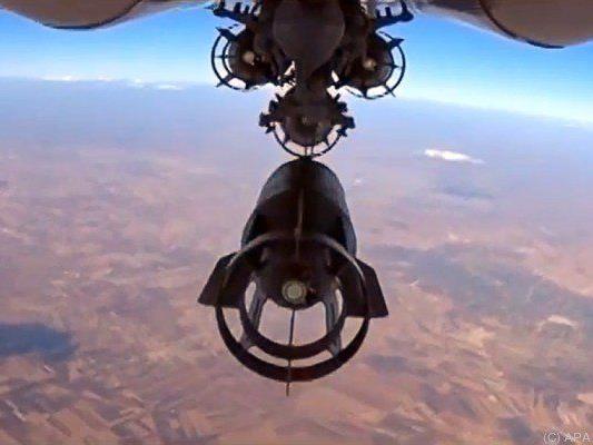 Russische Luftangriffe auf "Terrorziele"