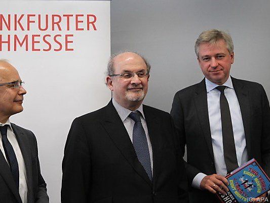 Salman Rushdie als Stargast bei der Frankfurter Buchmesse Salman Rushdie als Stargast bei der Frankfurter Buchmesse