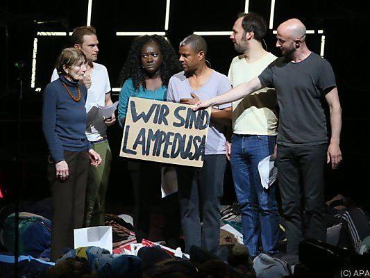 Flüchtlingskatastrophe vor Lampedusa inspirierte Jelinek zu dem Stück