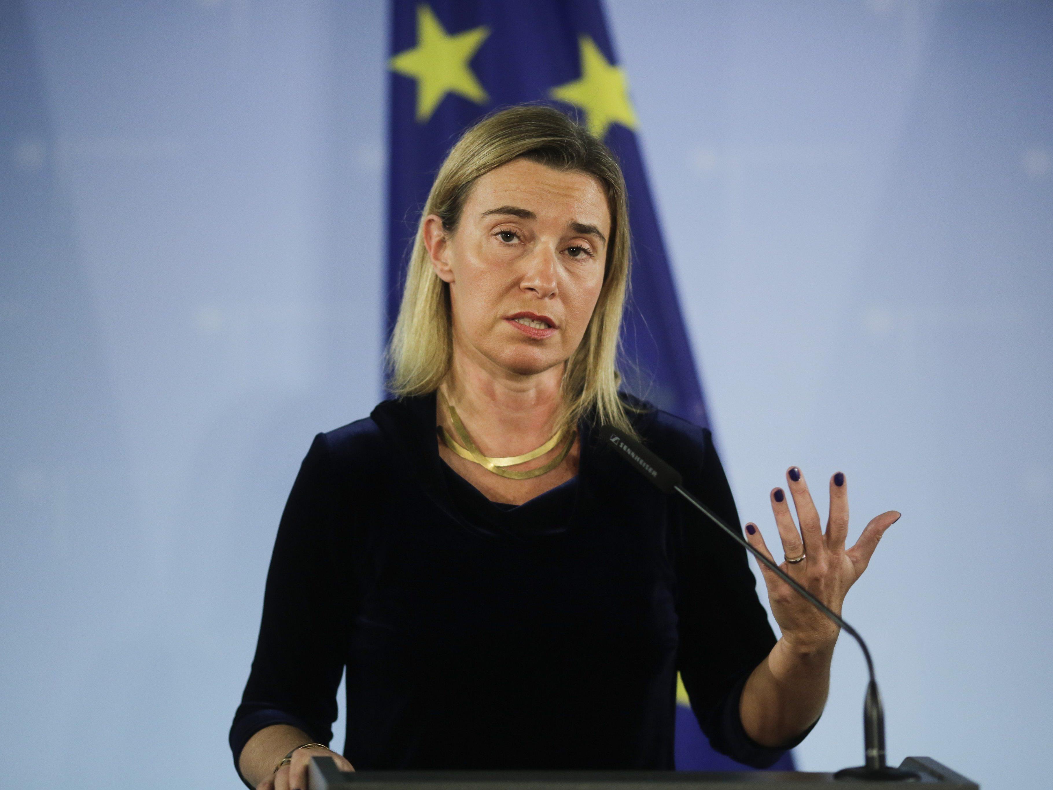 Federica Mogherini wird am Treffen in Wien teilnehmen.