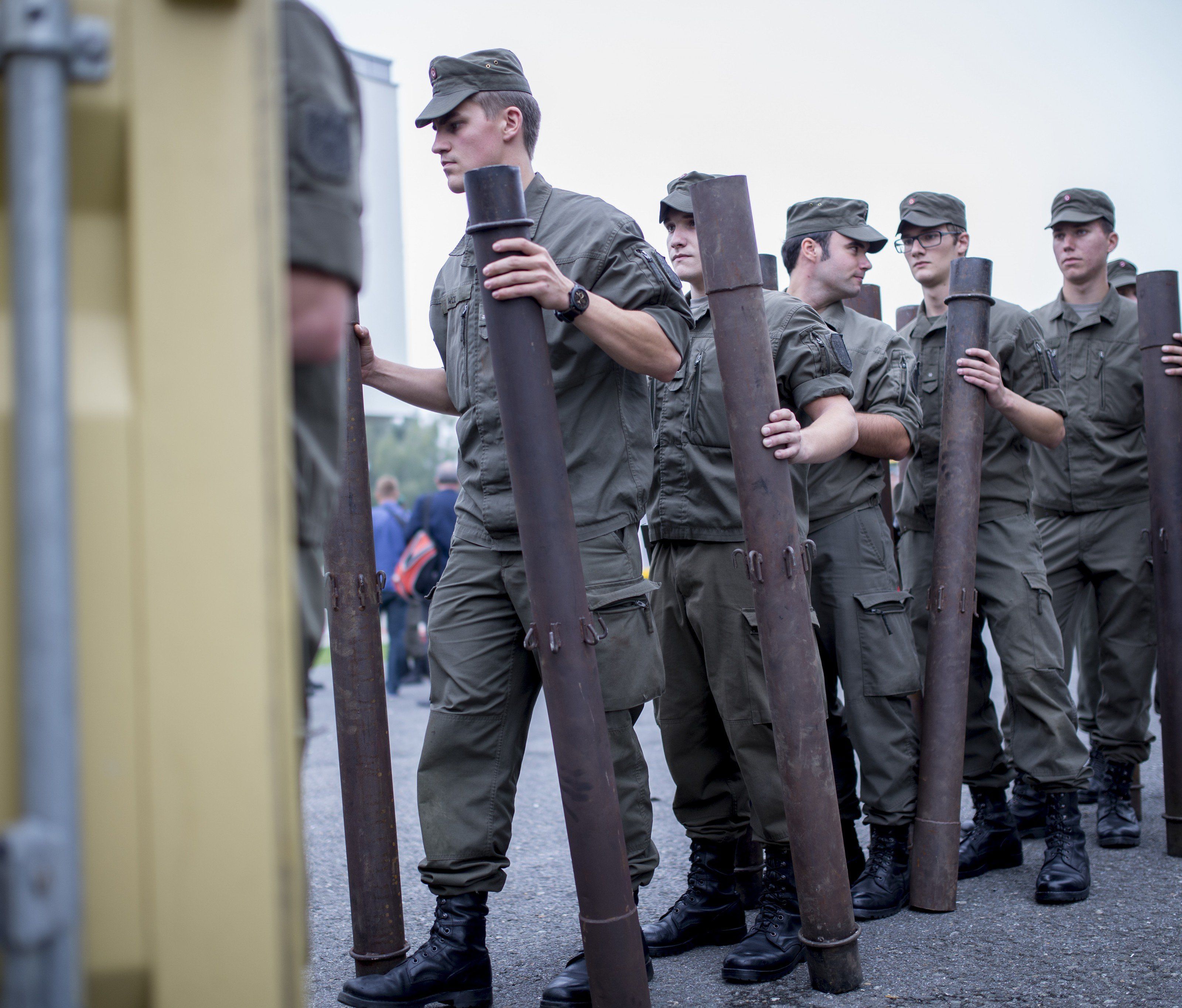 Insgesamt 460 Soldaten in der Steiermark im Einsatz oder in Bereitschaft.