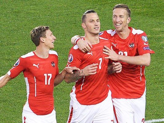 Das ÖFB-Team überzeugte auf ganzer Linie. Das ÖFB-Team überzeugte auf ganzer Linie.