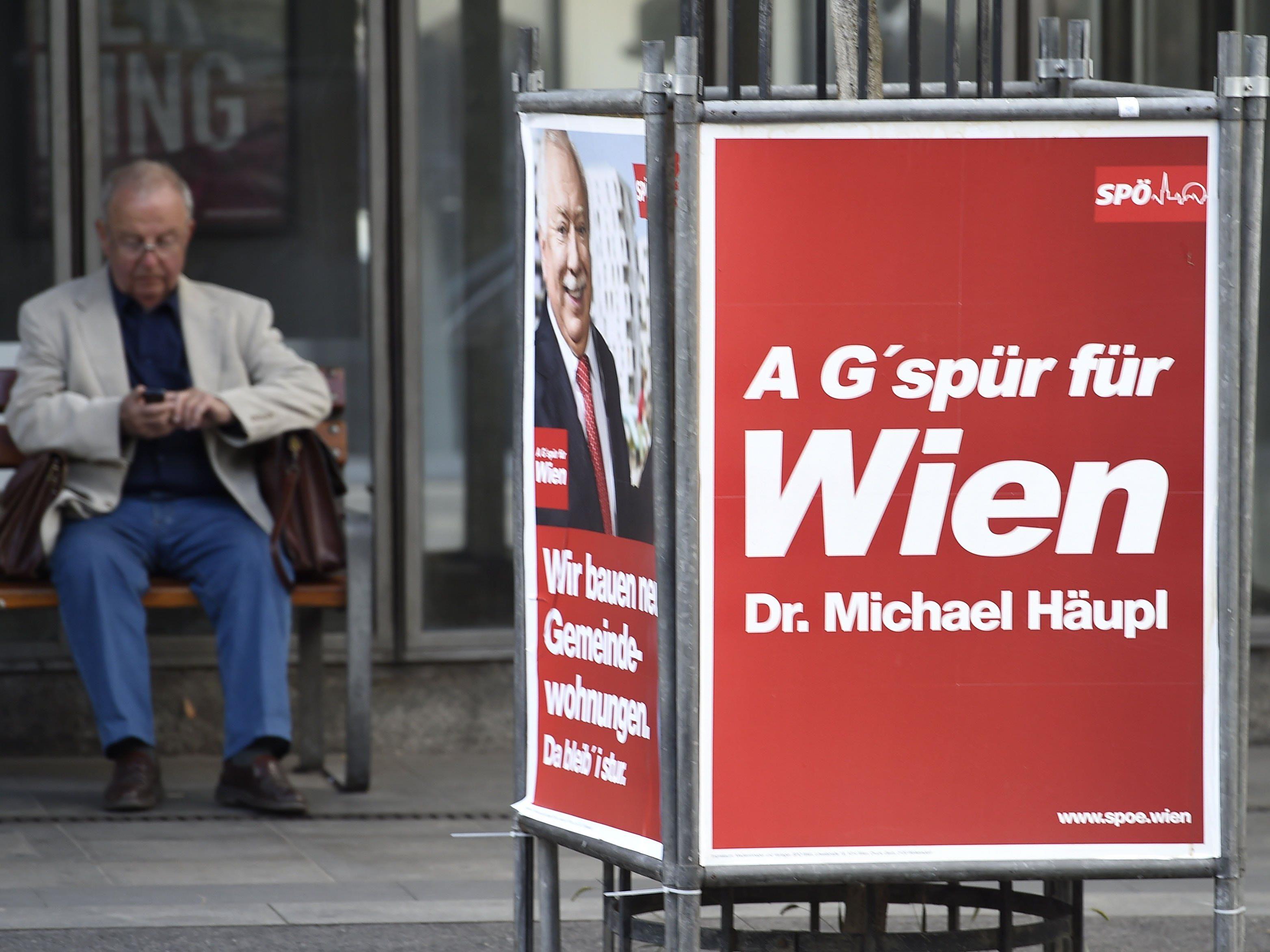 Wie die neueste Umfrage vor der Wahl zeigt, wird die SPÖ den ersten Platz für sich beanspruchen.