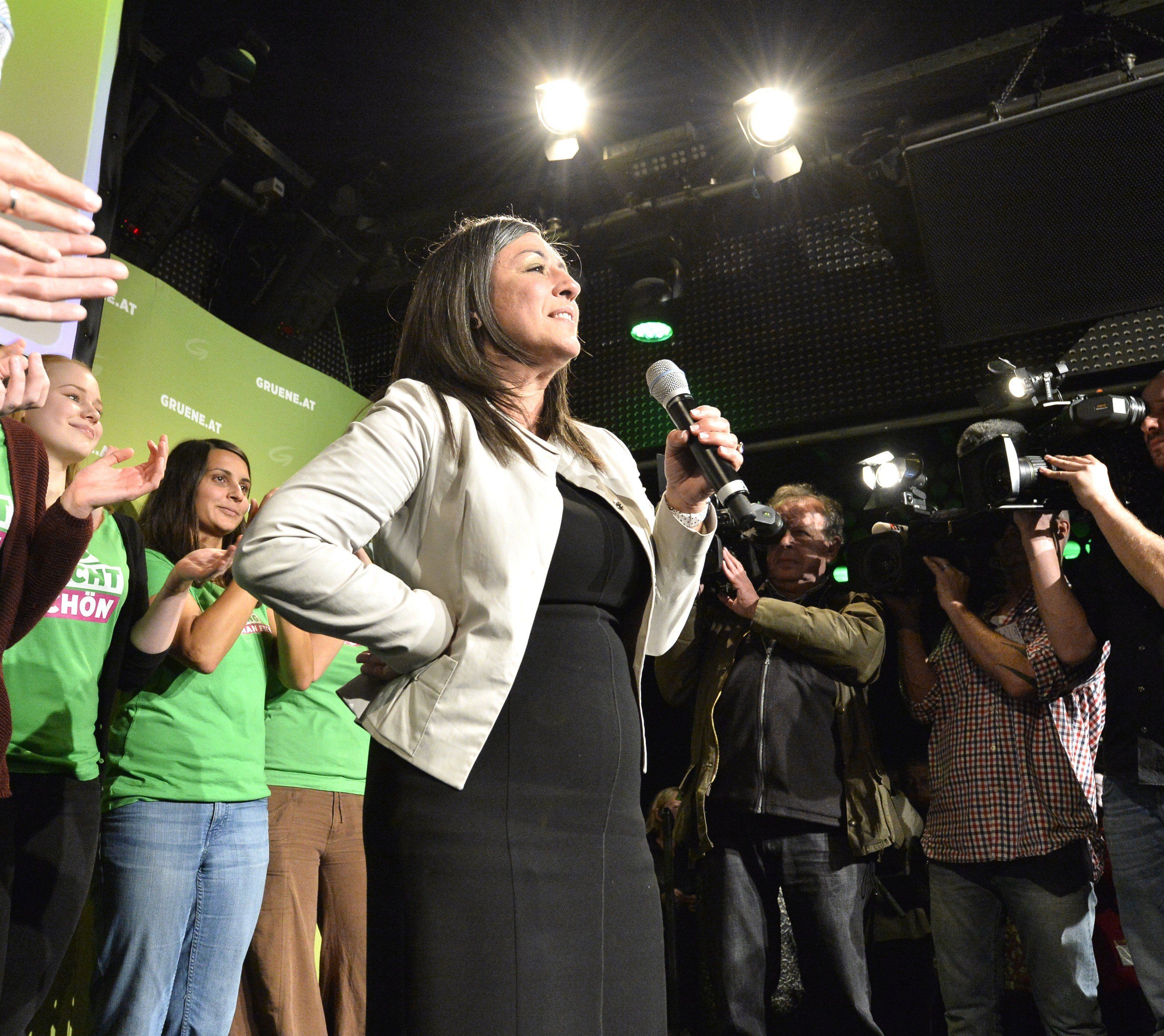 Wien-Wahl - Grüne Party mit bleibefreudiger Vassilakou Wien-Wahl - Grüne Party mit bleibefreudiger Vassilakou