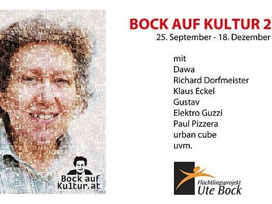 Das Benefiz-Festival "Bock auf Kultur 2015" findet derzeit statt