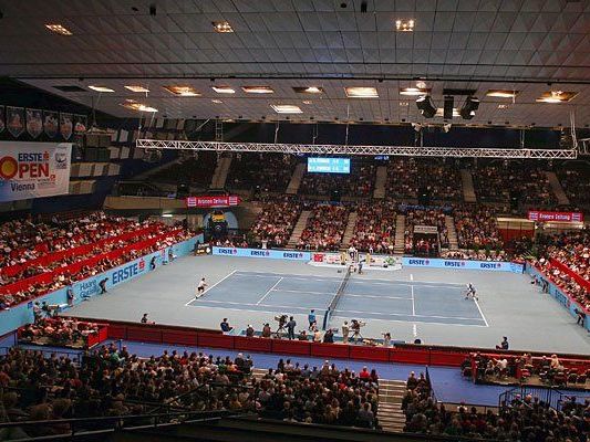 Beim Finale der Erste Bank Open in Wien Beim Finale der Erste Bank Open in Wien