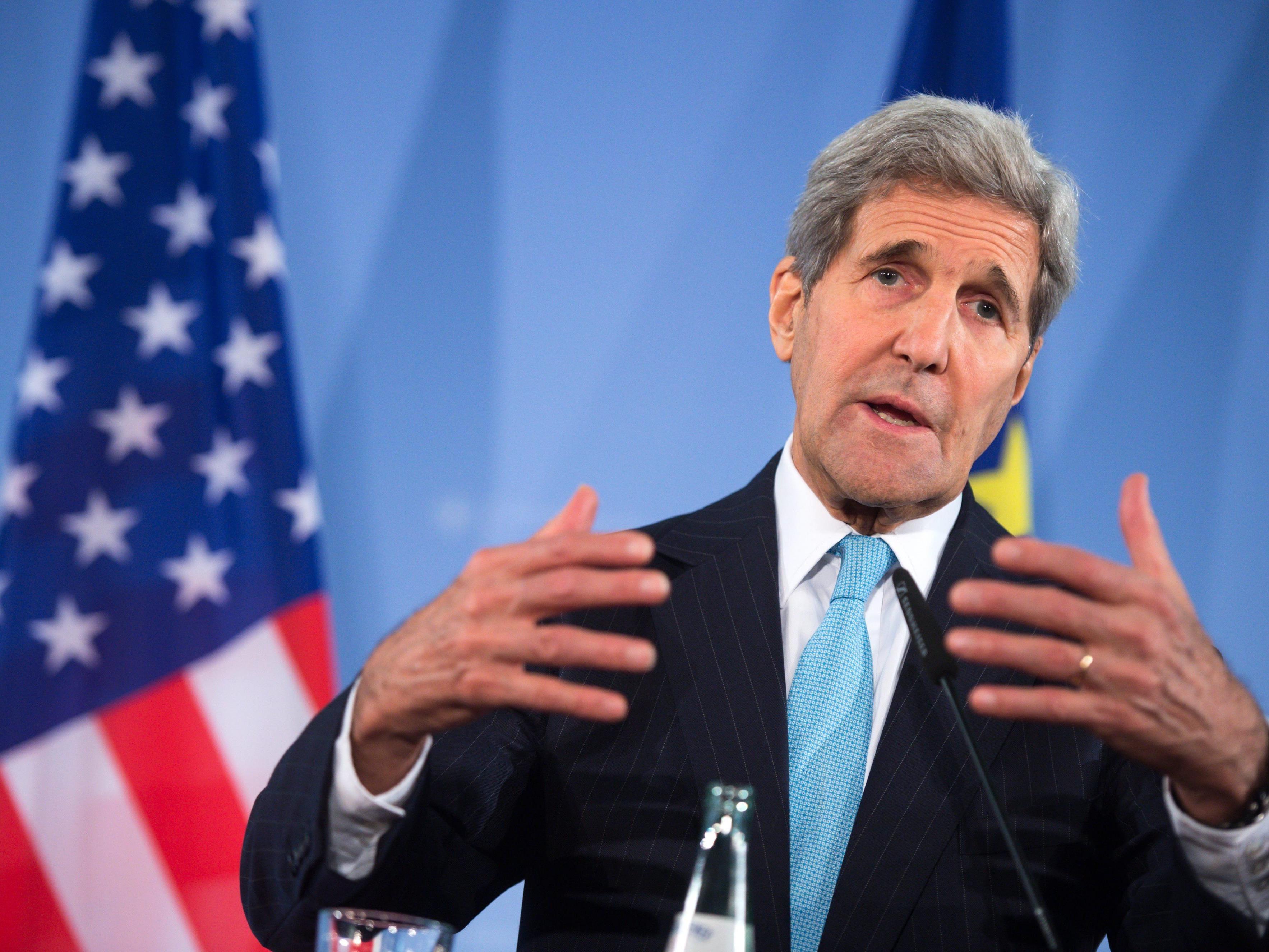 John Kerry zeigte sich zufrieden über die Wiener Syrien-Konferenz.