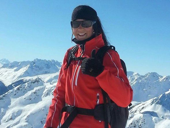 Stefanie Gabriel ist leidenschaftliche Skilehrerin in der Silvretta Montafon. Silvretta Montafon, Veröffentlichung honorarfrei Stefanie Gabriel ist leidenschaftliche Skilehrerin in der Silvretta Montafon. Silvretta Montafon, Veröffentlichung honorarfrei