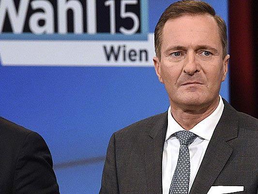 Manfred Juraczka (ÖVP) am Sonntag einer TV-Diskussion im Rahmen der Wahl in Wien