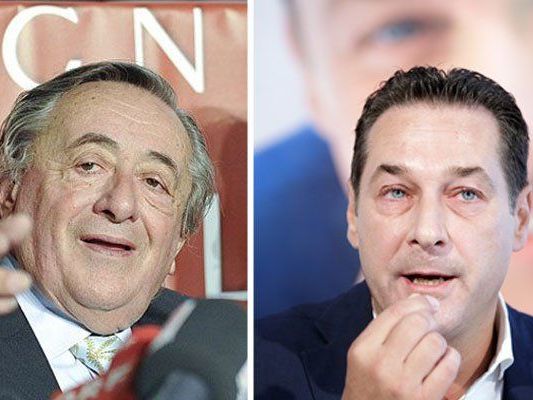 Lugner trifft in seiner Lugner City auf Strache und weitere Spitzenkandidaten