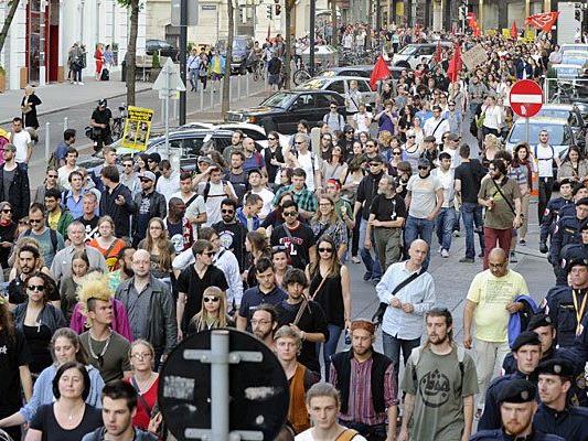 Die Offensive gegen Rechts wird am Wiener Ring gegen die FPÖ demonstrieren