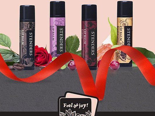 Gewinnen Sie ein Paket mit allen vier neuen Lippenbalsam-Sorten von Stenders Gewinnen Sie ein Paket mit allen vier neuen Lippenbalsam-Sorten von Stenders