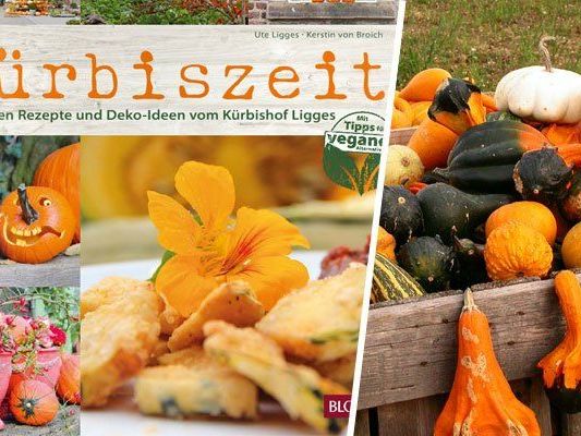 Im Buch werden g'schmackige Kürbisrezepte und tolle Deko-Ideen vorgestellt. Im Buch werden g'schmackige Kürbisrezepte und tolle Deko-Ideen vorgestellt.